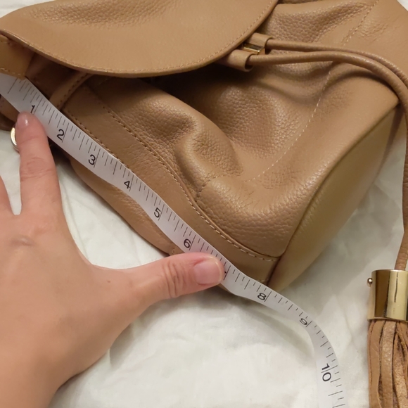 EUC See By Chole Tan Crossbody Bucket Bag - Picture 6 of 8